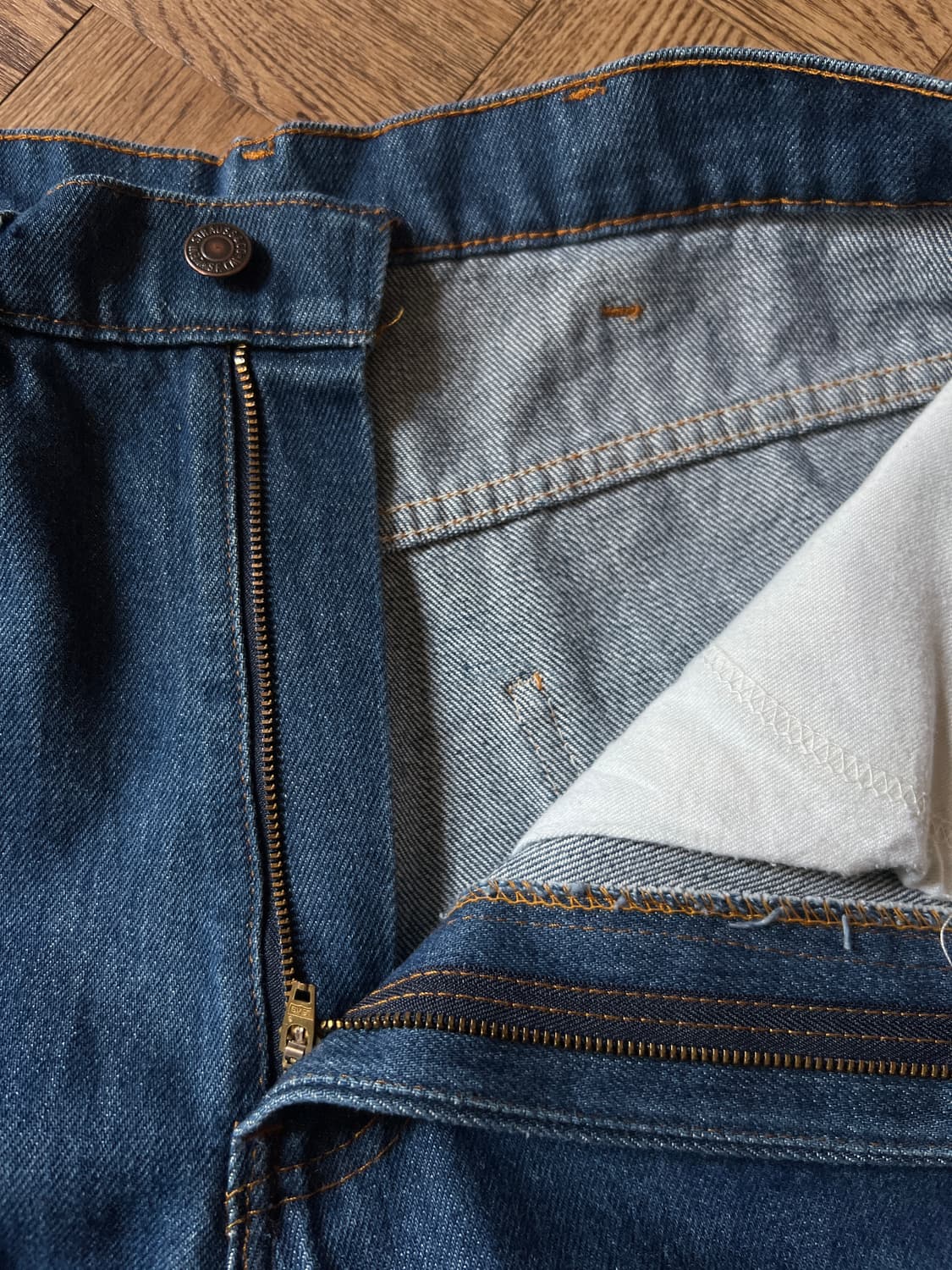 [34]80's 리바이스 USA 40517-0916 오렌지탭 플레어진 상품이미지6