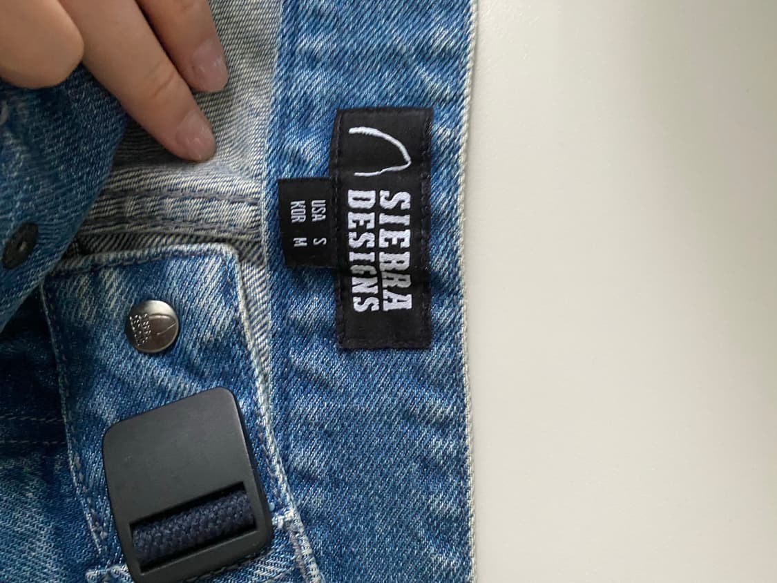 시에라디자인 STRAP DENIM PANTS INDIGO WASHED 상품이미지4
