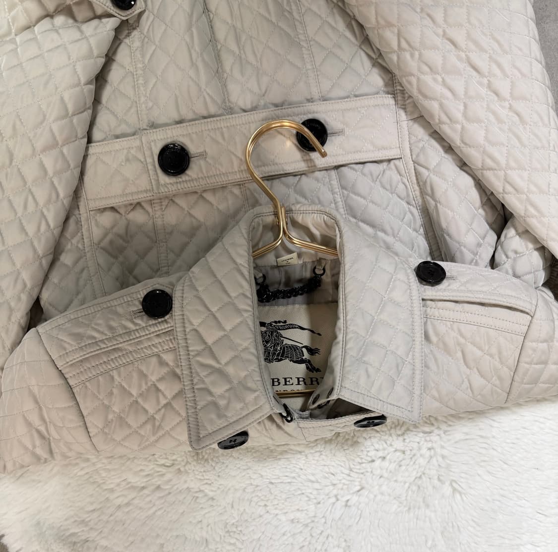 정품. 버버리 트렌치코트. 55 상품이미지6