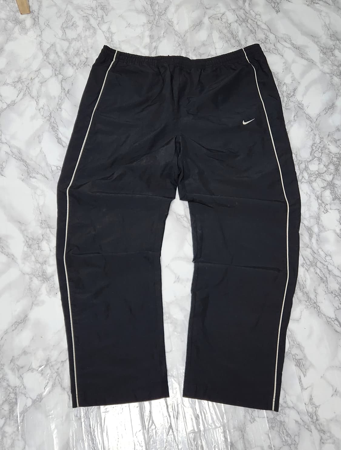 나이키 사이드라인 트랙팬츠 바람막이 와이드 블랙 바지 상품이미지4