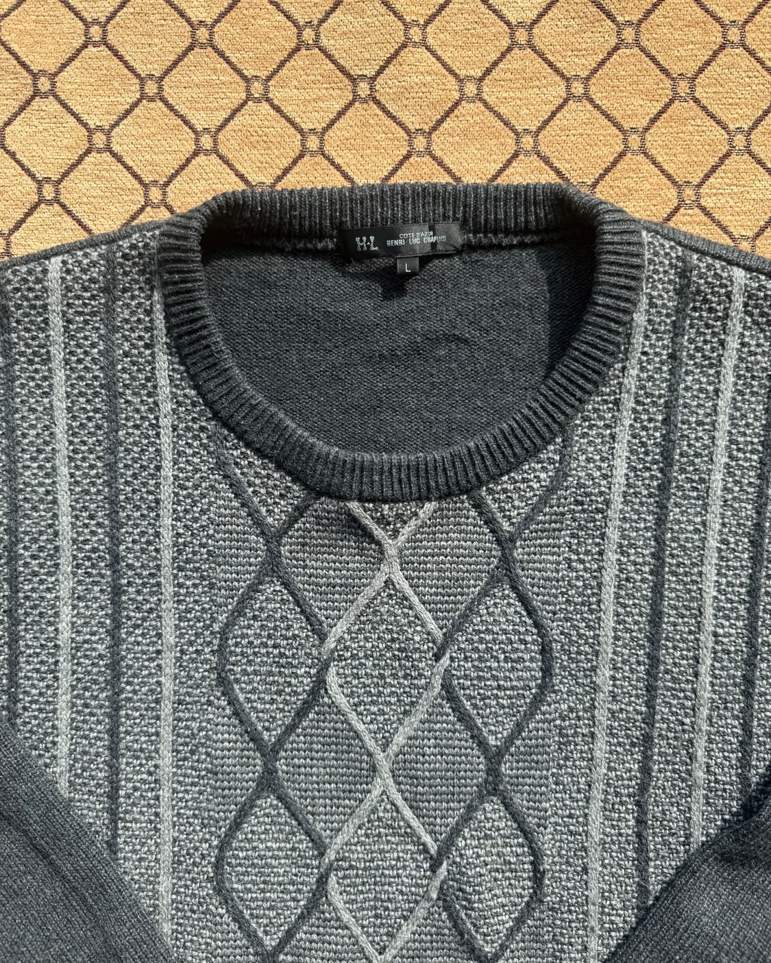 그레이 빈티지 니트 상품이미지1