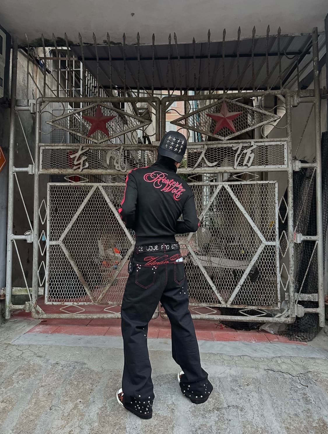 스타 스터드 볼캡 캡모자 상품이미지2