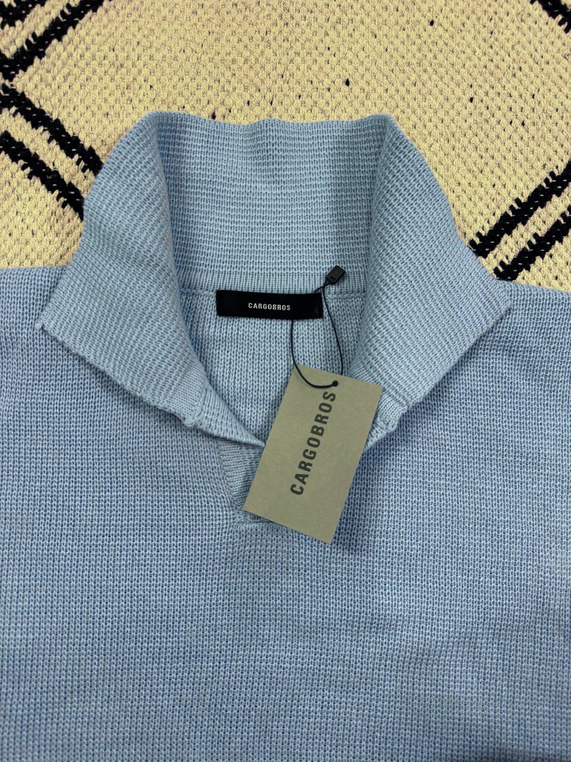 [새제품] 카고브로스 오버핏 니트 - 소라 상품이미지5