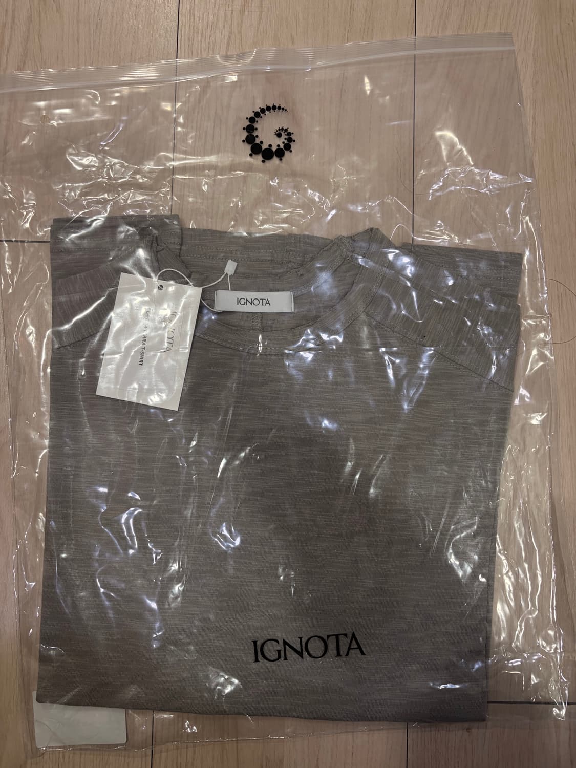 ignota core:14 terra t-shirts grey M 상품이미지2