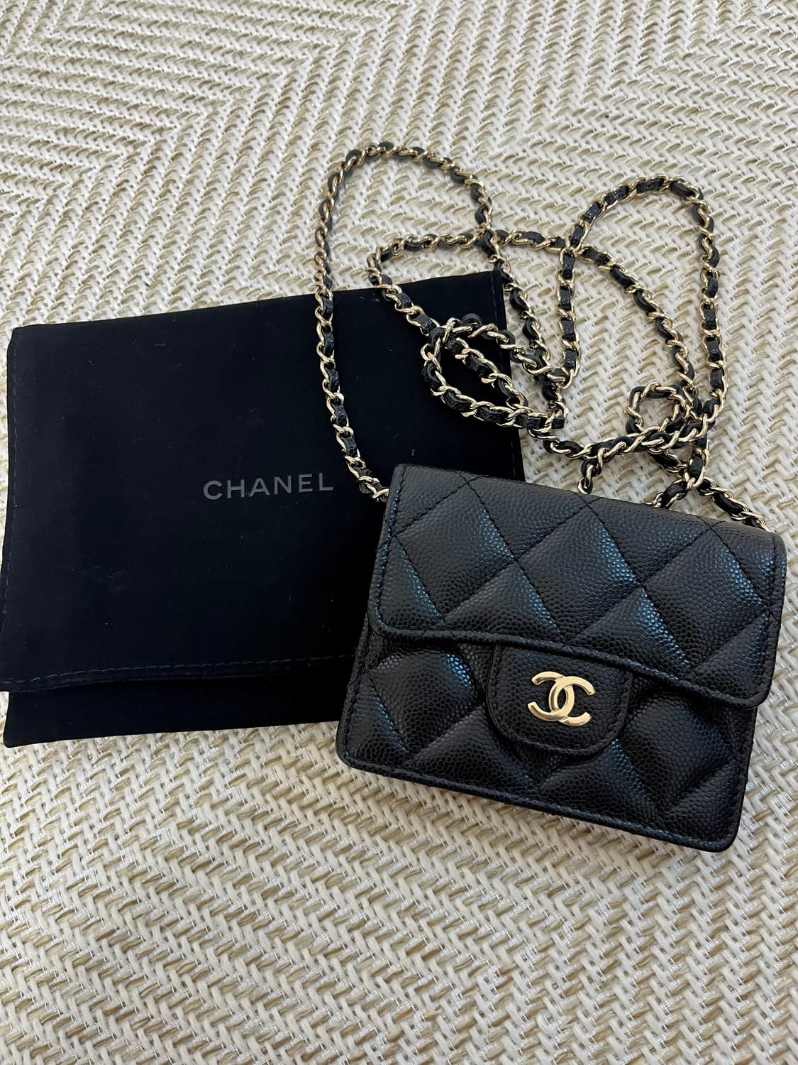 샤넬 클래식 아코디언 체인카드지갑 상품이미지1