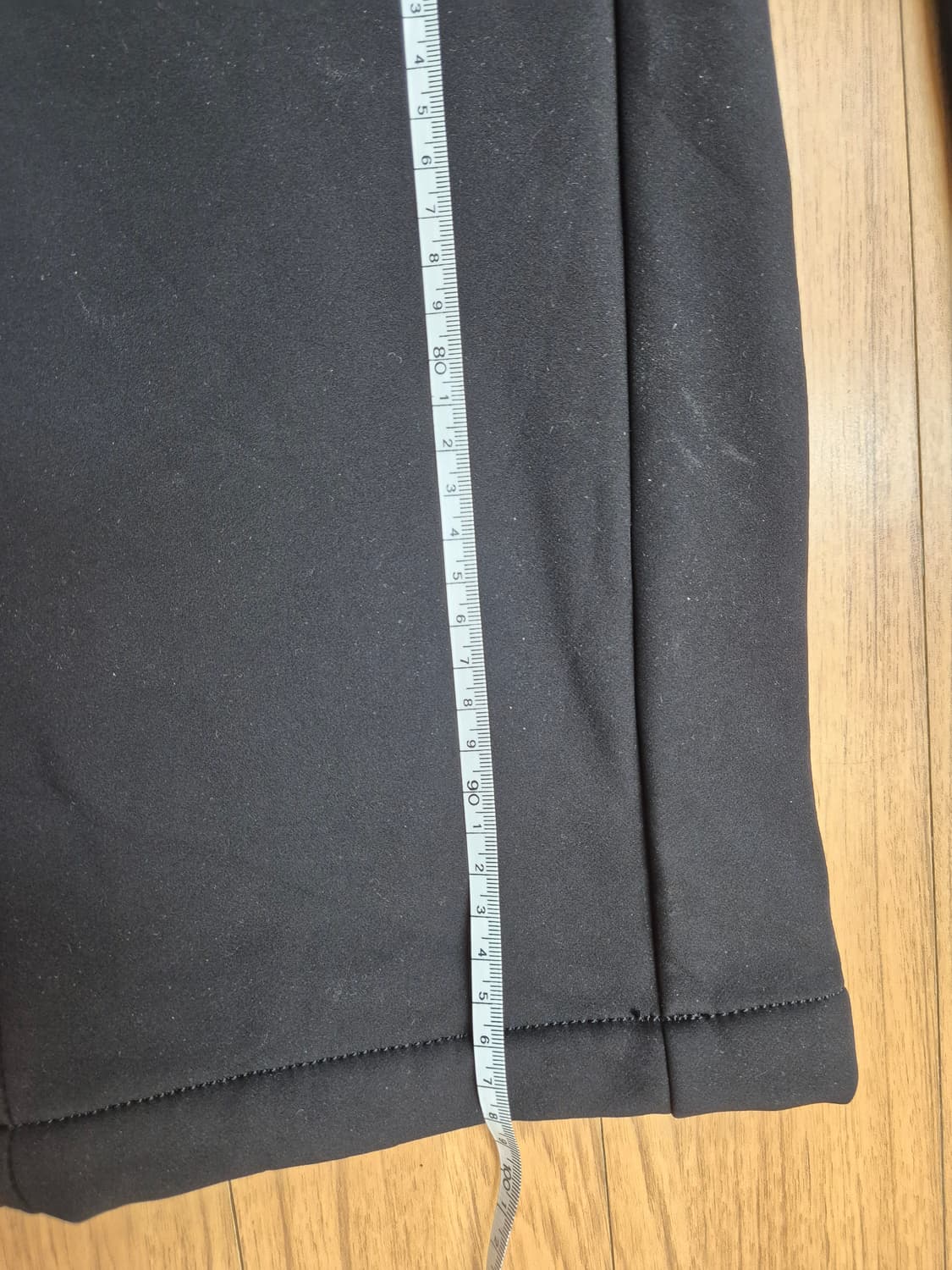 컬럼비아 여성 등산 바지 블랙 색상입니다. 사이즈는 65(S)이고, 허리 상품이미지8