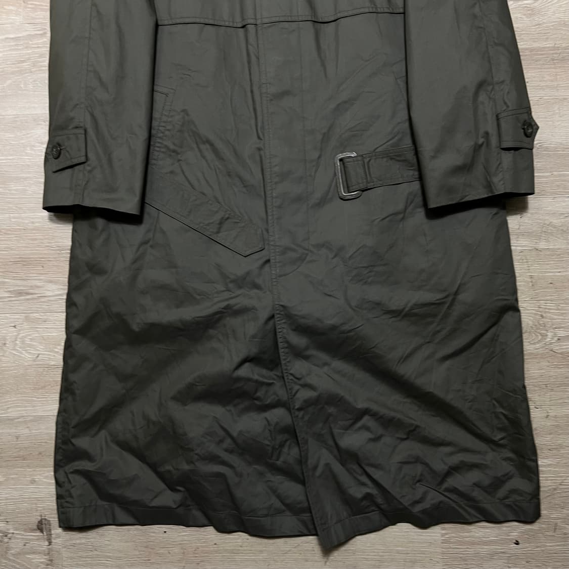 런던포그 체크안감 내피 싱글 트렌치 코트 [카키] L/100 상품이미지3