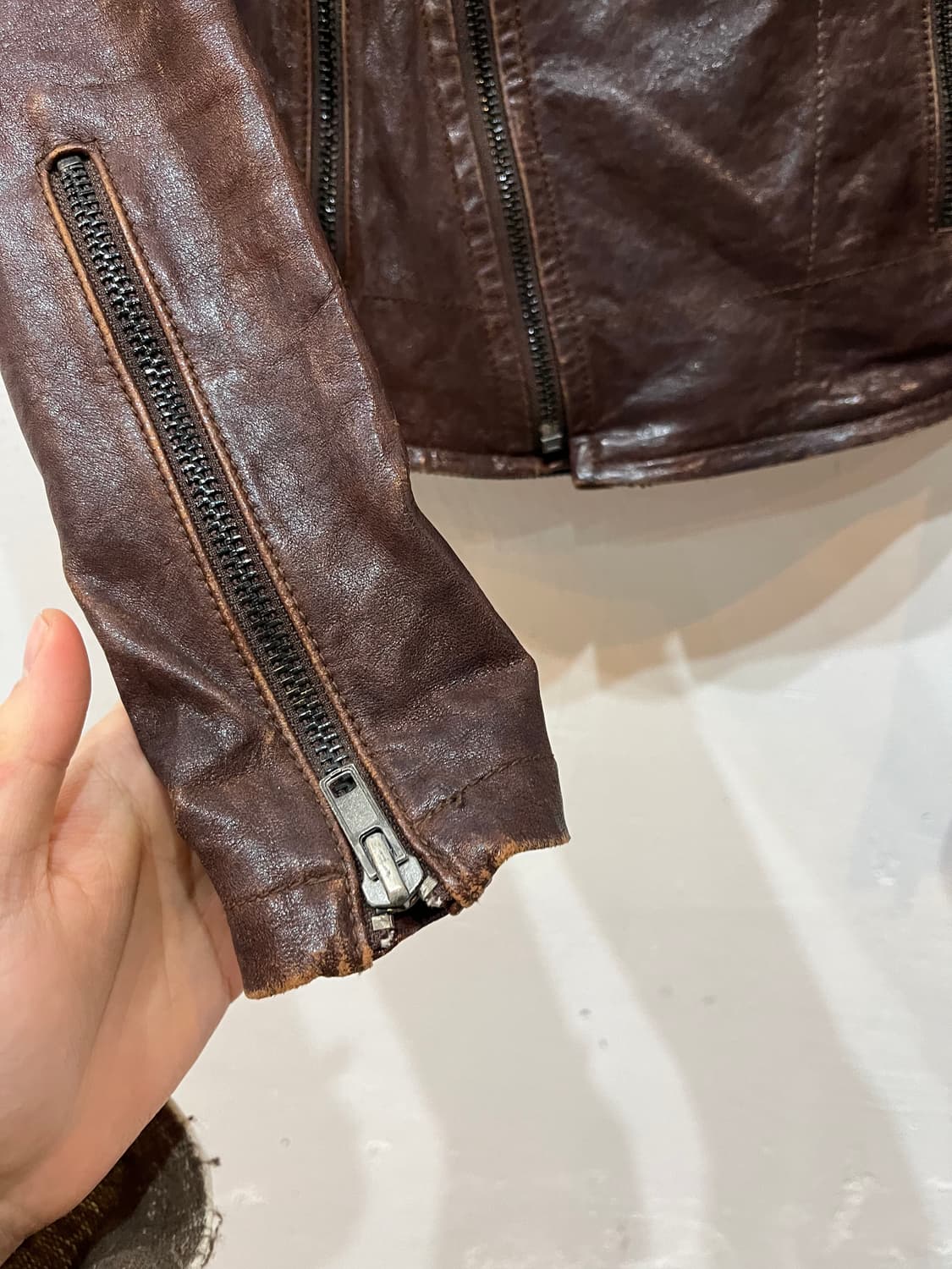 시스템 웨스턴 스터드 양가죽 자켓 우먼즈  상품이미지2