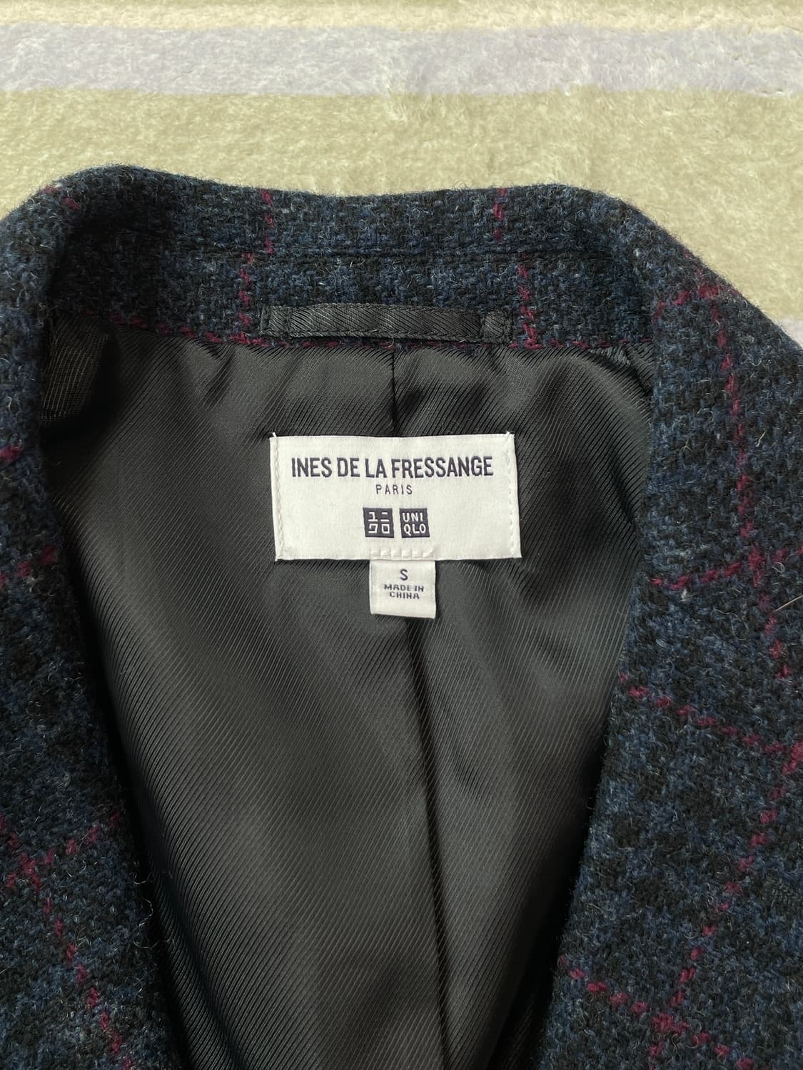 유니클로 체크 자켓 상품이미지6