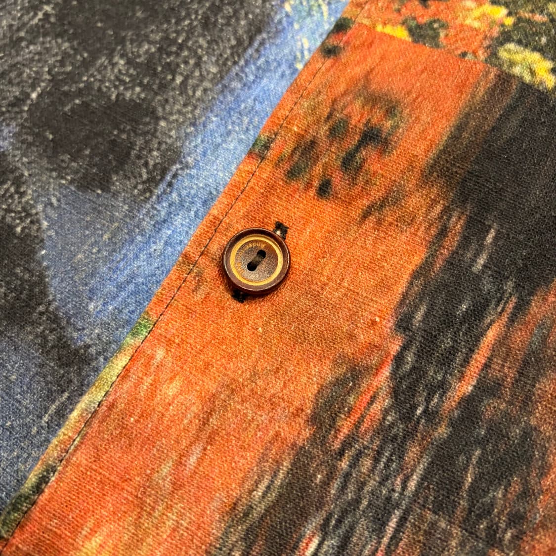 [XL] 앤더슨벨 튀니지 아트 프린트 반팔 셔츠 D368 상품이미지5