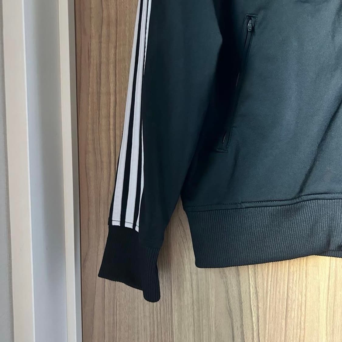 【4XL】 아디다스 져지 구형 파이어버드 트랙탑 블랙 상품이미지4