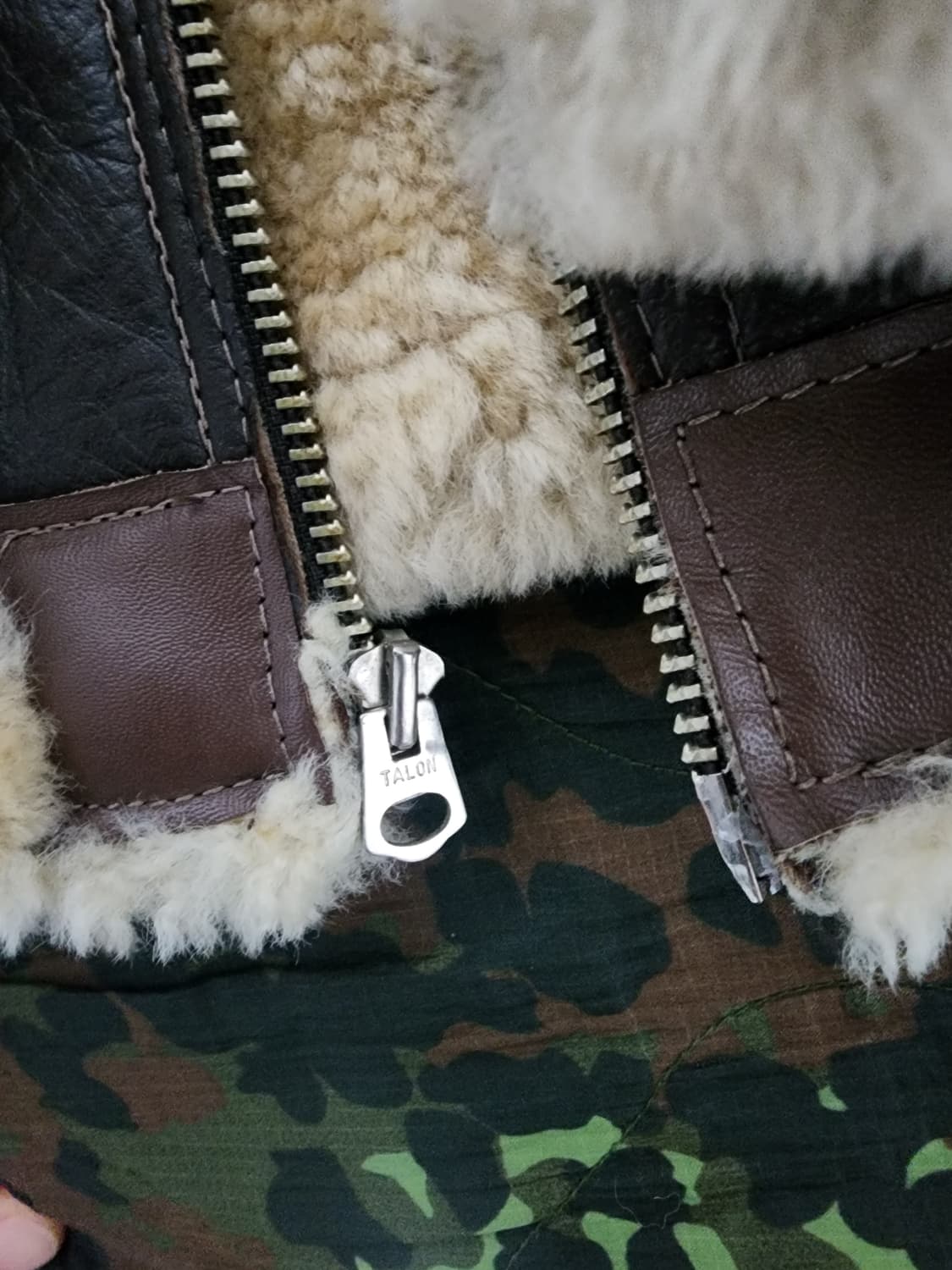 US SHEEPSKIN B-6 TYPE 무스탕 자켓 44 상품이미지4