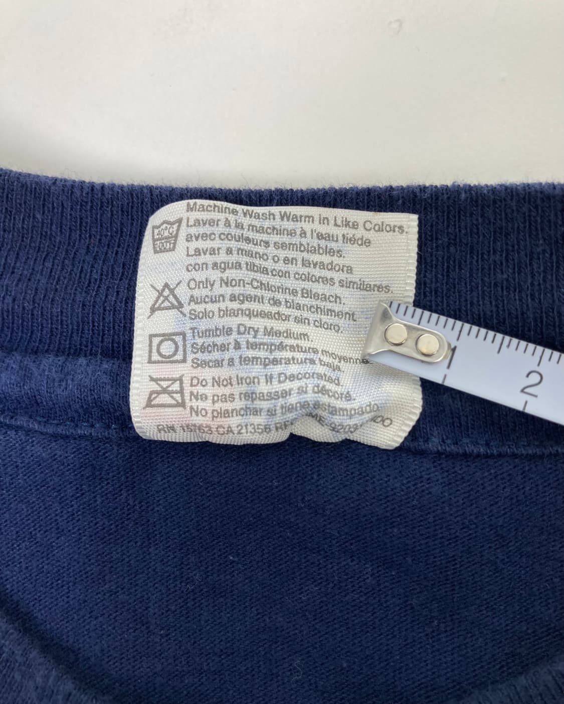 90s Single Stitched Tee (navy) 상품이미지4