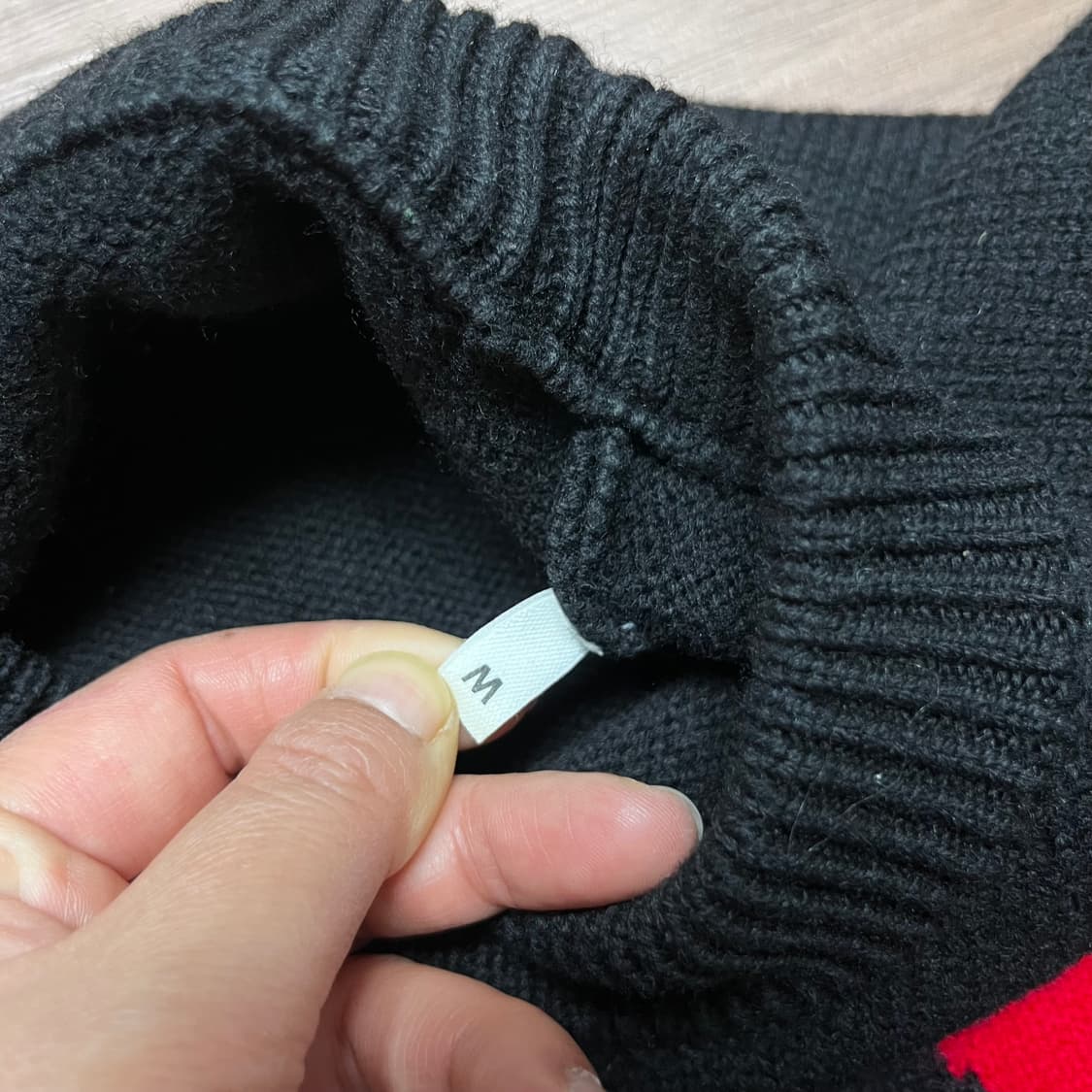 105 아미 빅하트 로고 니트 상품이미지4