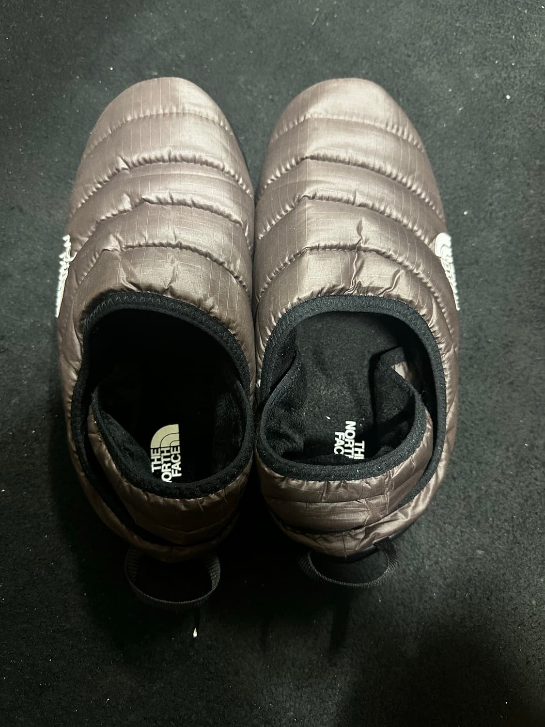 노스페이스 눕시 패딩 코코아 브라운 뮬 260 상품이미지3