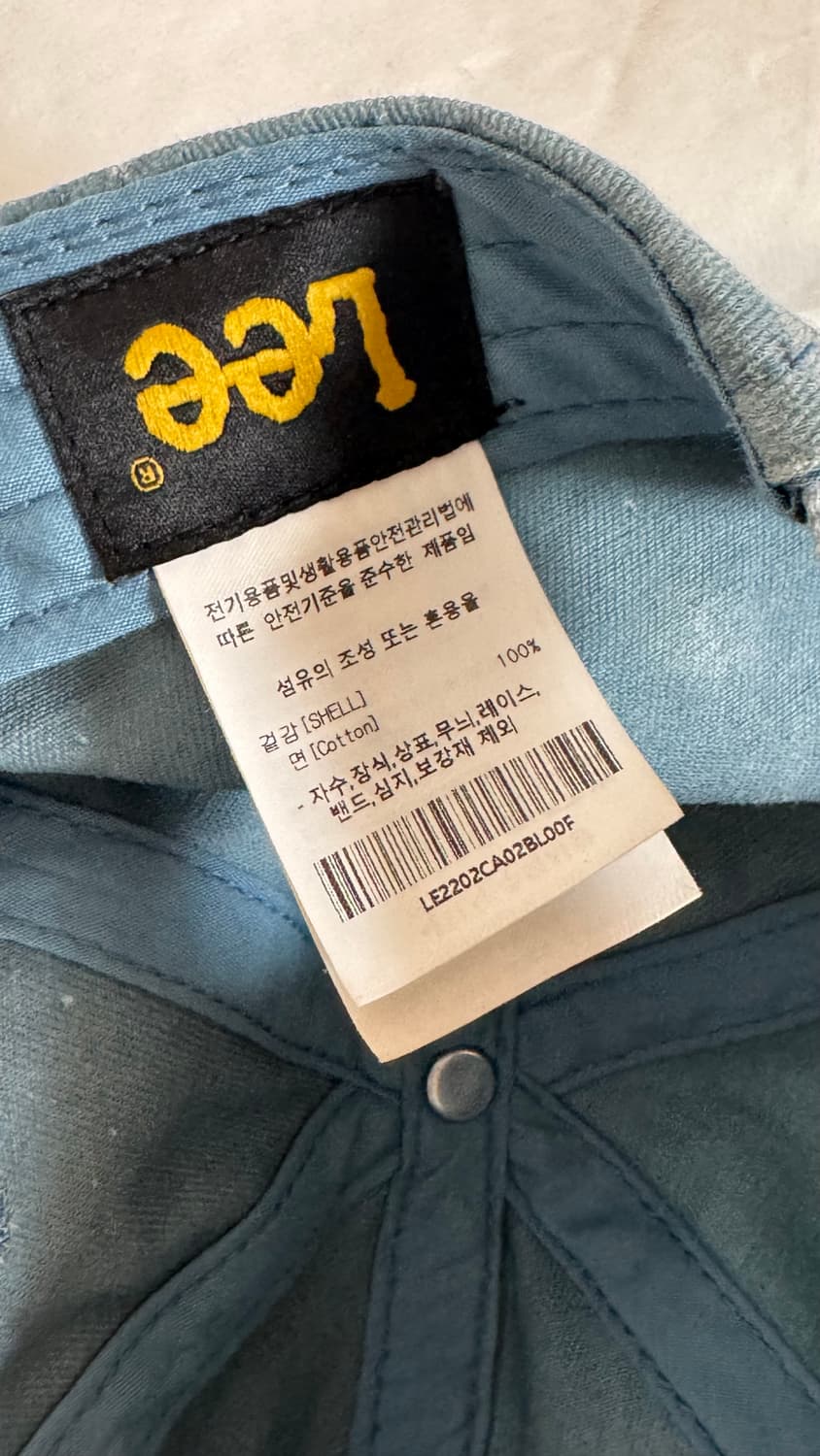 [LEE] 리 볼캡 상품이미지3