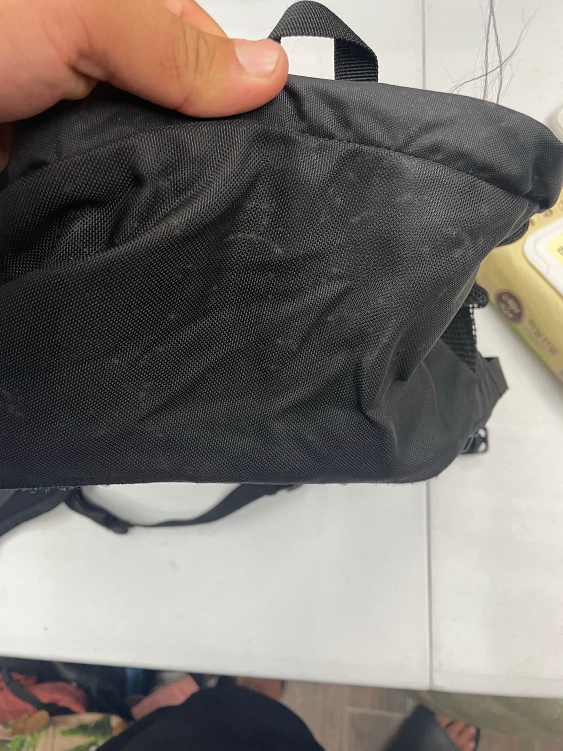 노스페이스 에센셜 백팩 블랙 상품이미지3