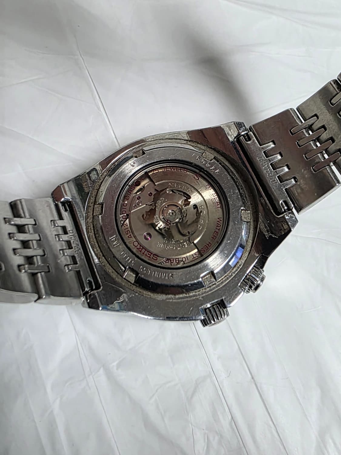 세이코 레드 알피니스트 오토매틱 빈티지 시계 상품이미지2