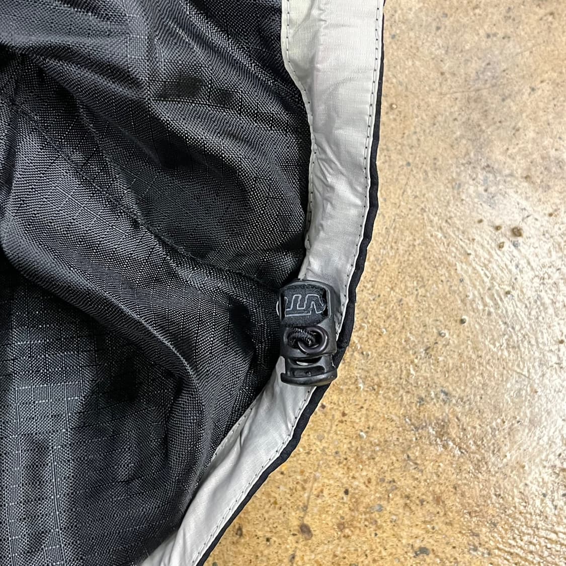 [정품/M] 몬츄라 바람막이 자켓 레드 블랙 b19 상품이미지8