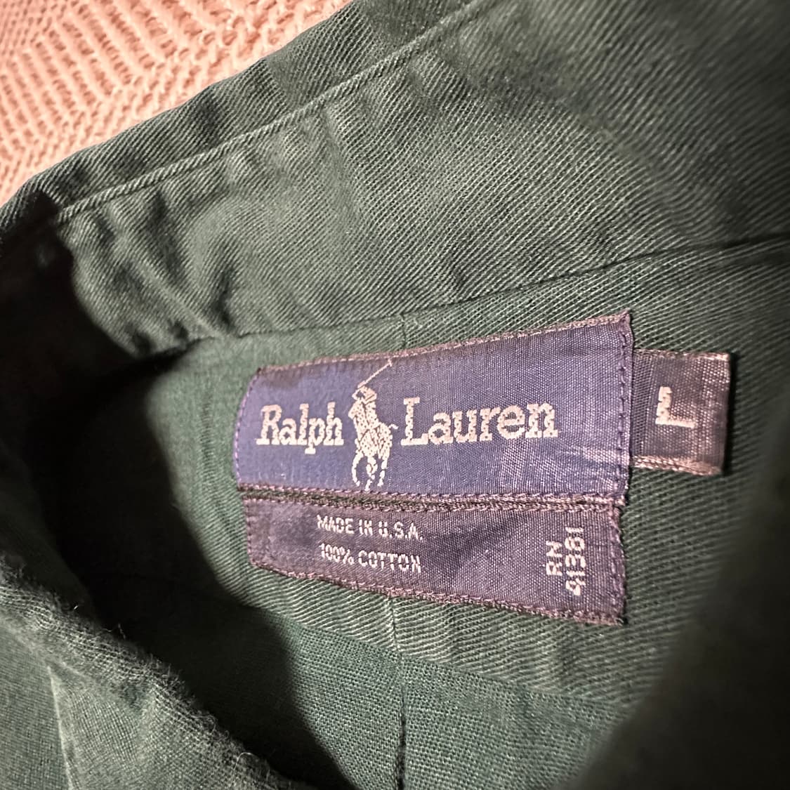 POLO RALPH LAUREN usa made shirt 상품이미지4