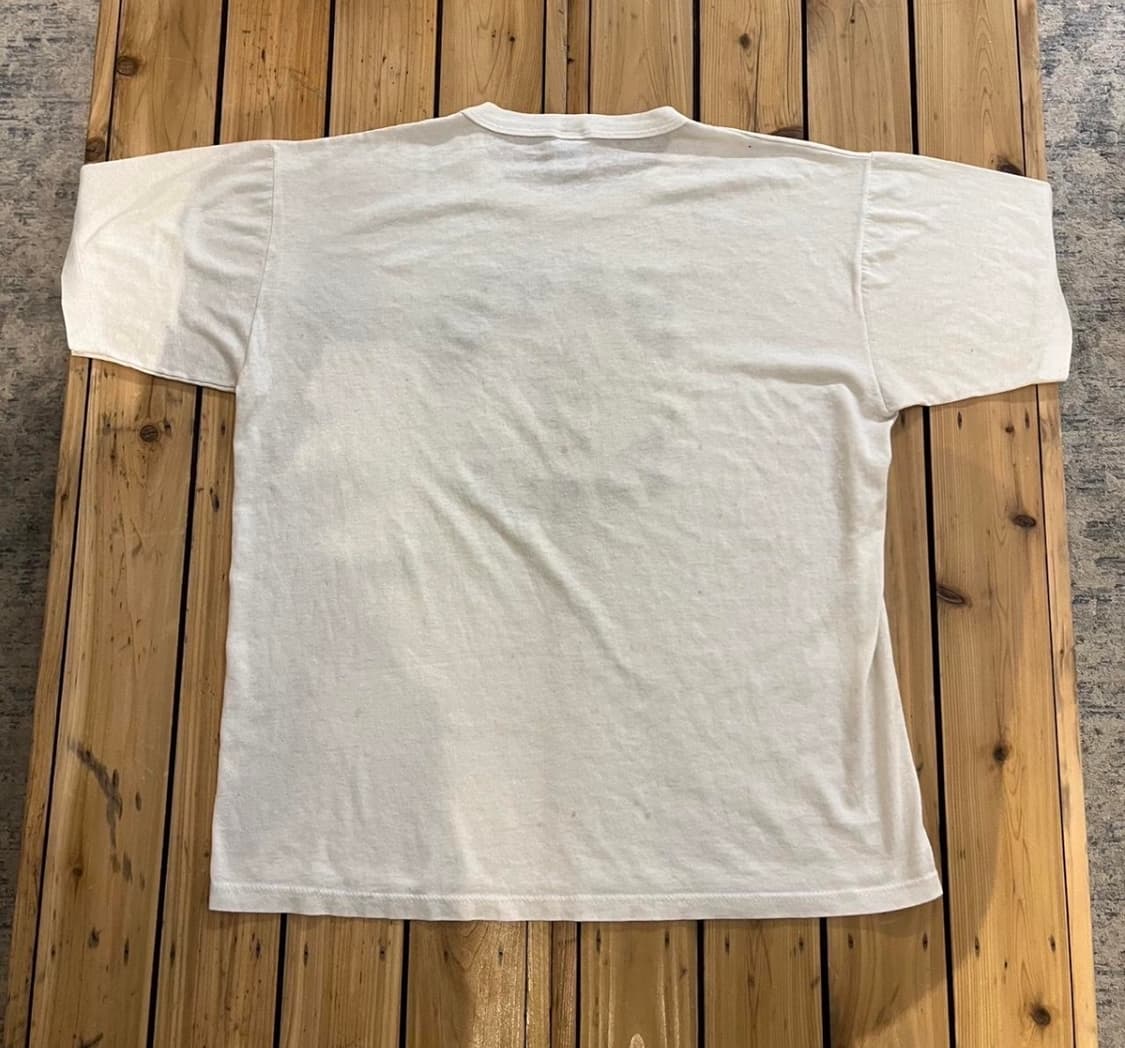 80s russell athletic navy track t-shirt 상품이미지3