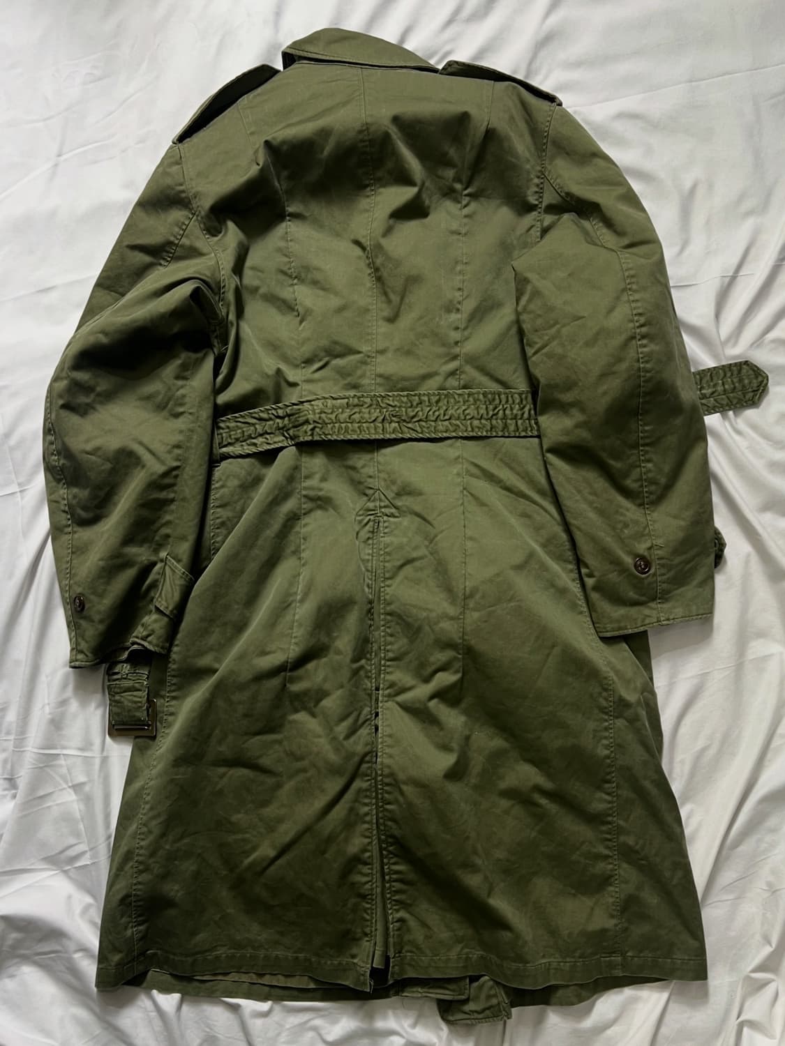 50s 빈티지 미군 OG-107 트렌치코트 상품이미지2