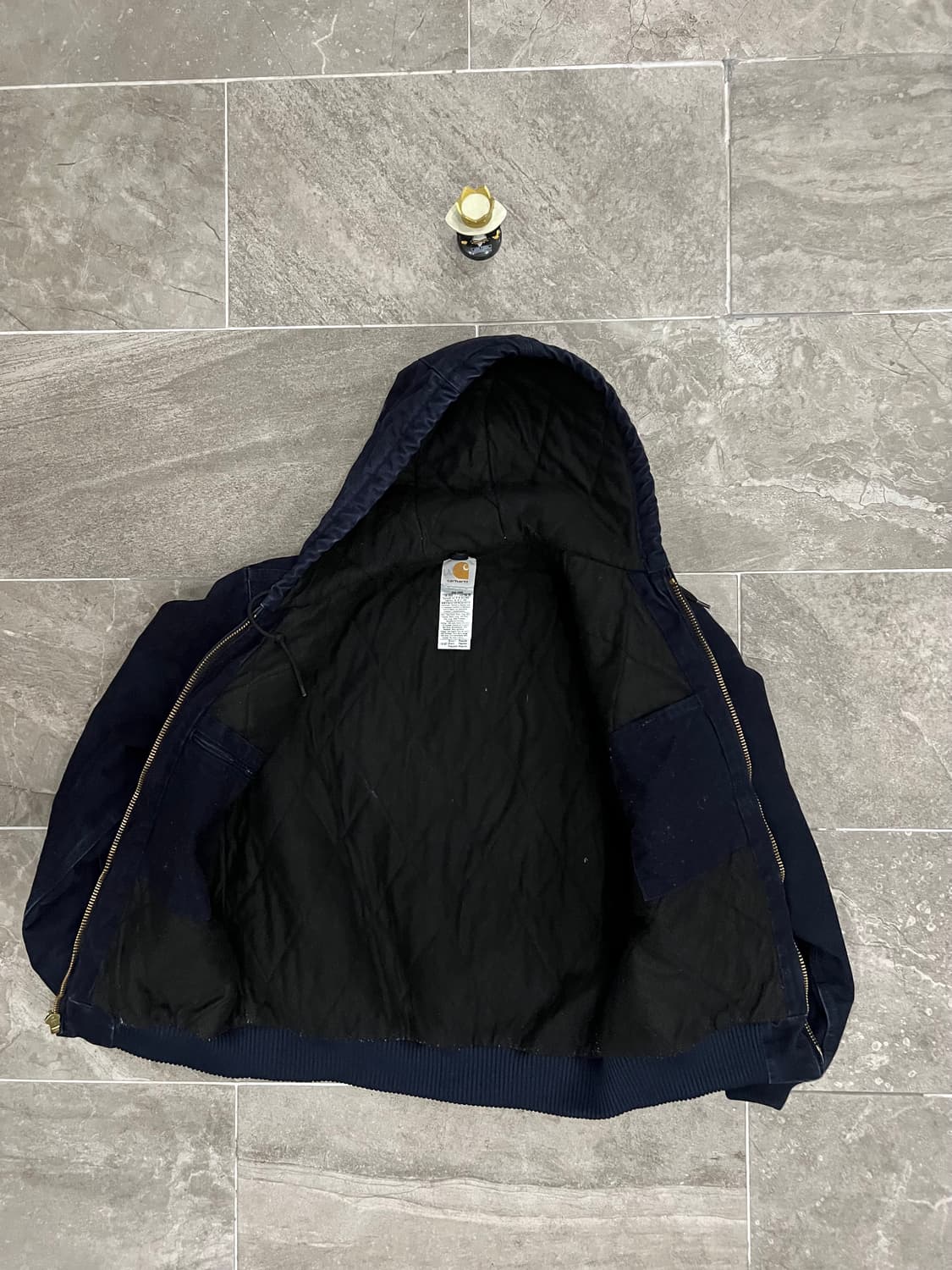 (S) 칼하트 덕 액티브 후드자켓 J130 MDT 미드나잇 상품이미지3