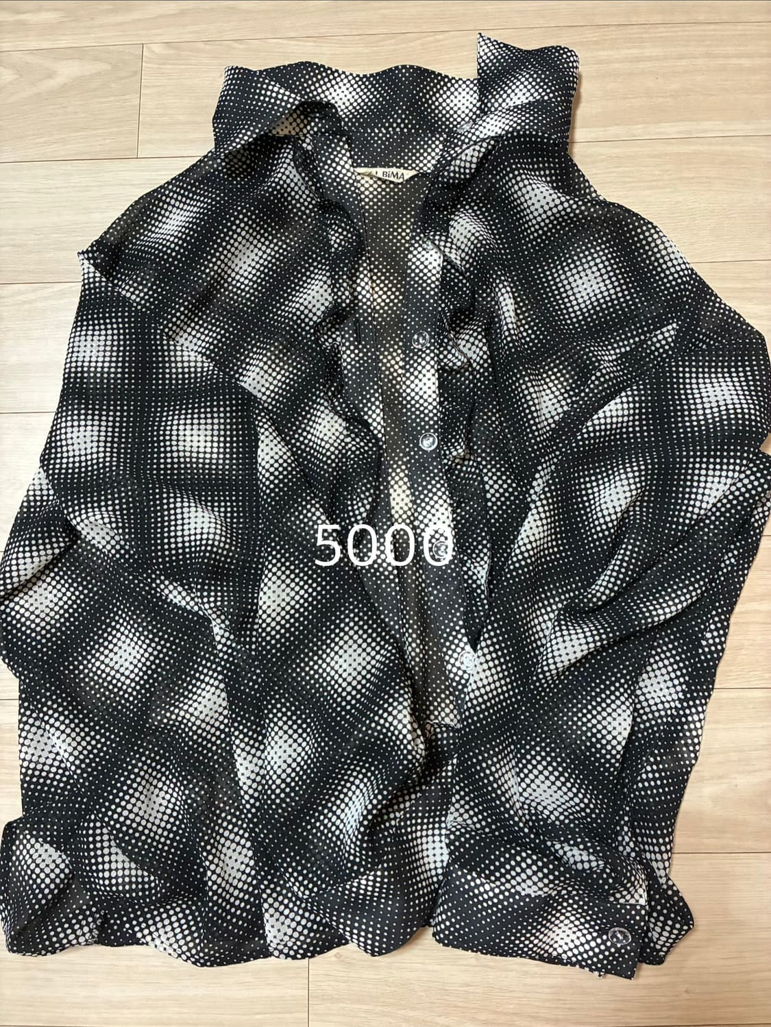 빈티지 실크 셔츠 상품이미지1