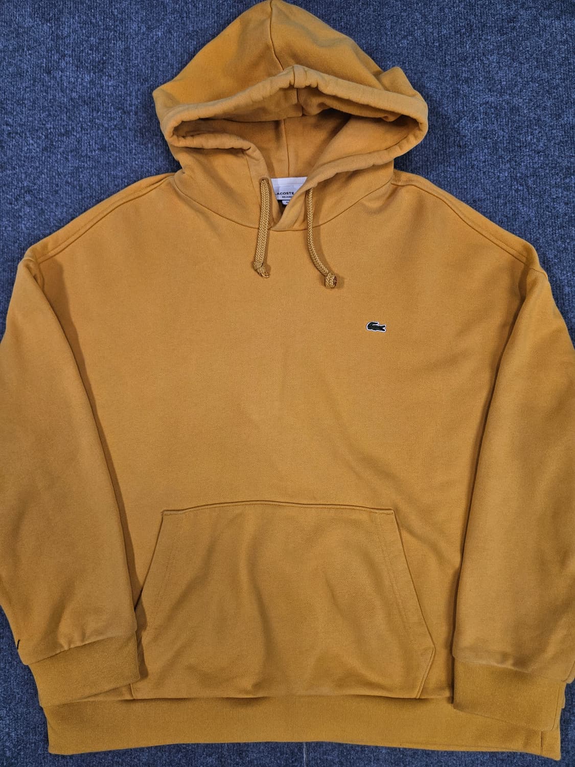 라코스테 헤비코튼 베이직 후드 풀오버 급처 상품이미지1