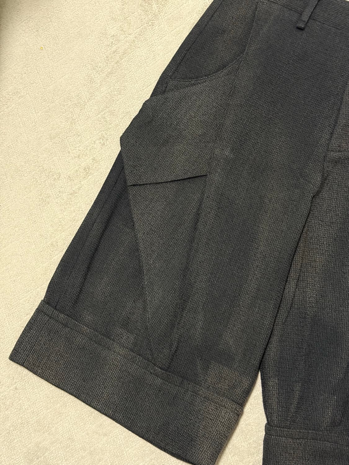 지용킴 선블리치드 레이어드 쇼츠(반바지) S 상품이미지4