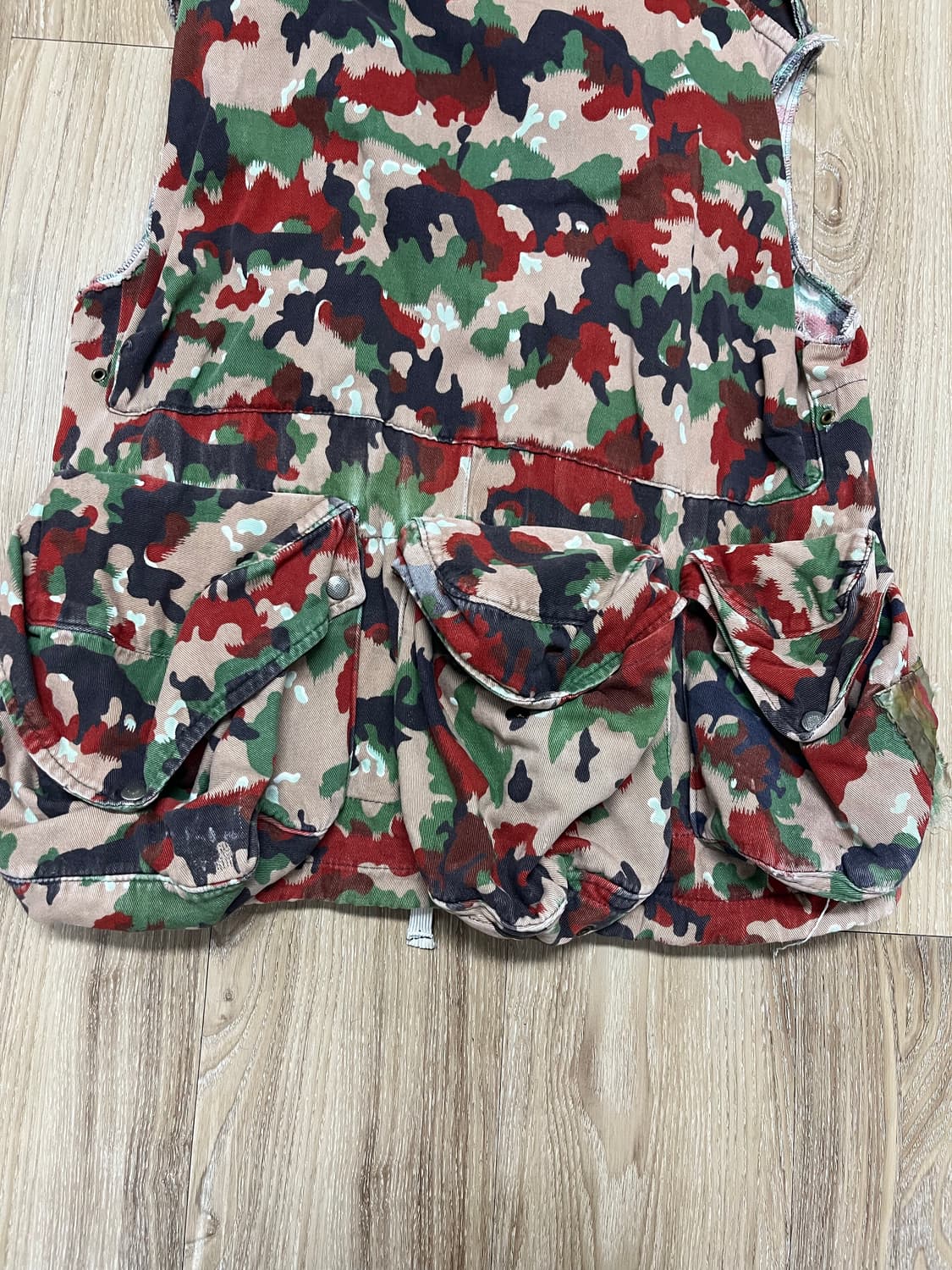 스위스군 밀리터리 알펜카모 유틸리티 베스트 상품이미지5