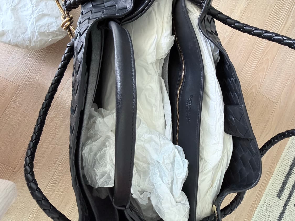 보테가베네타 안디아모 라지 블랙 상품이미지8