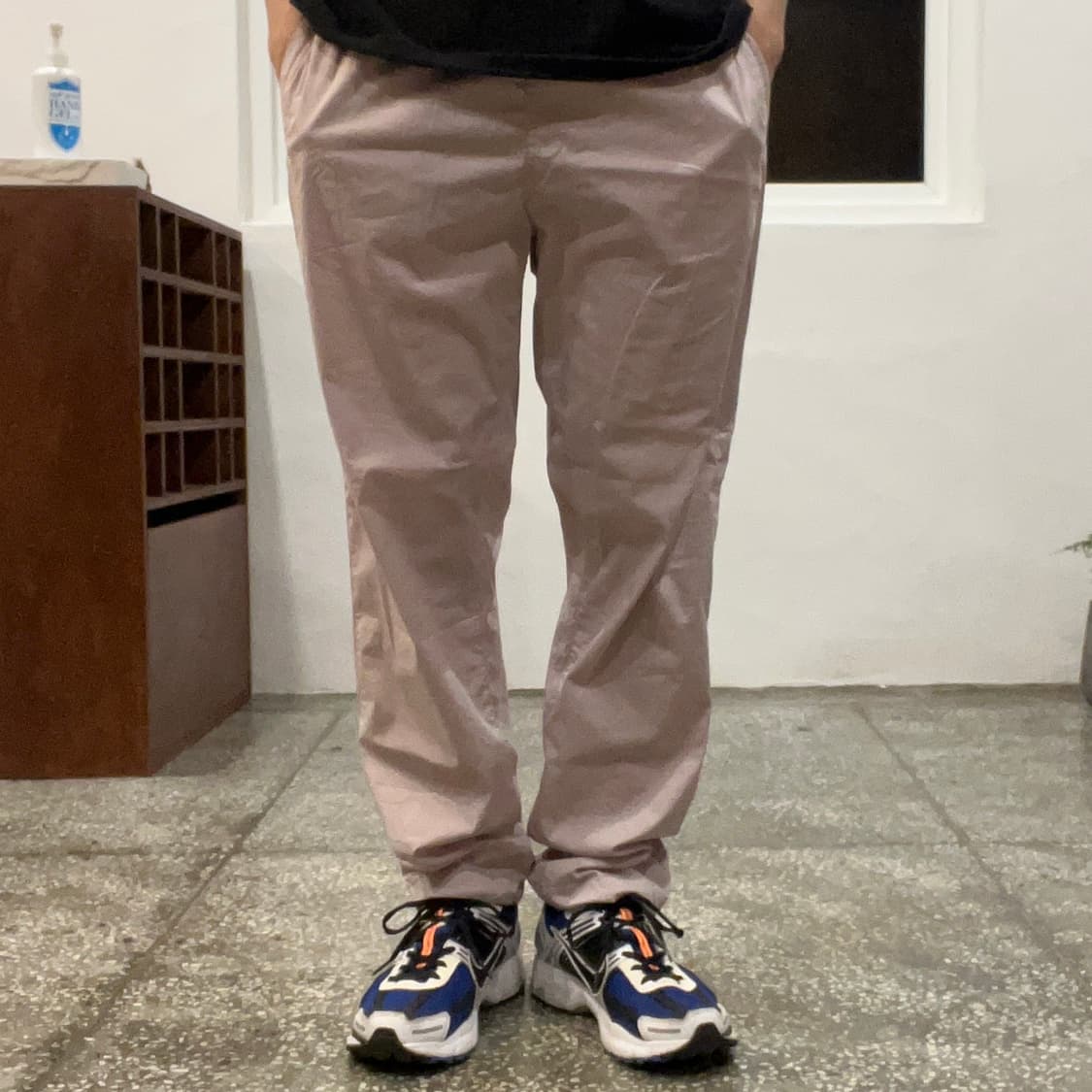 COS 핑크 면바지 상품이미지4