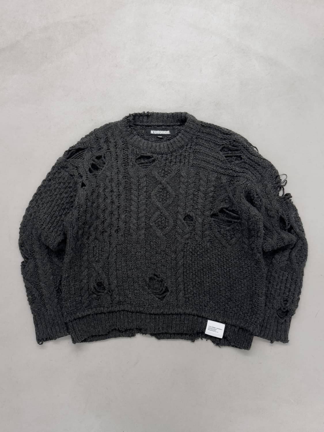 네이버후드 디스트로이드 스웨터 상품이미지3