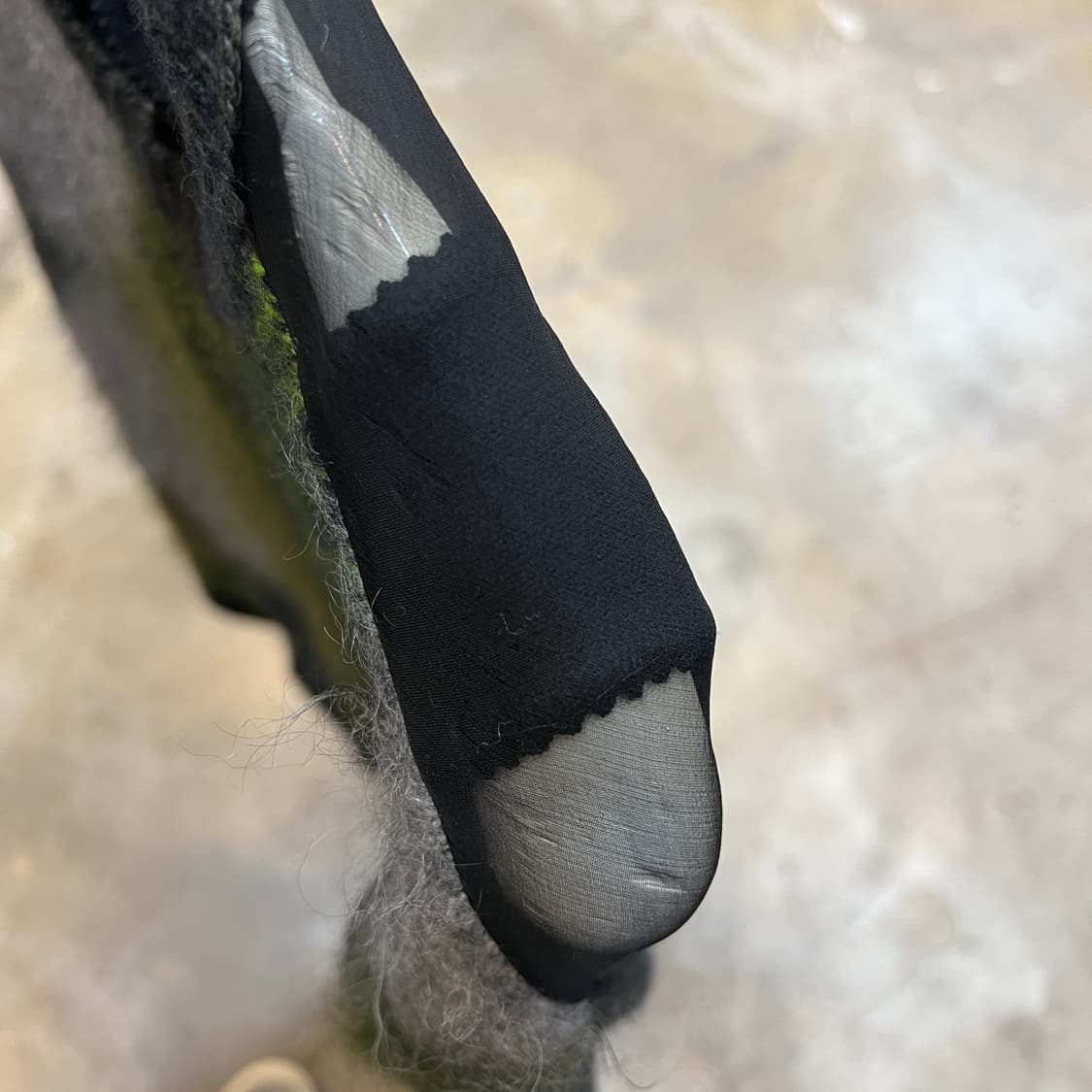 N°21 NUMERO VENTUNO 모헤어 시스루 니트 상품이미지9