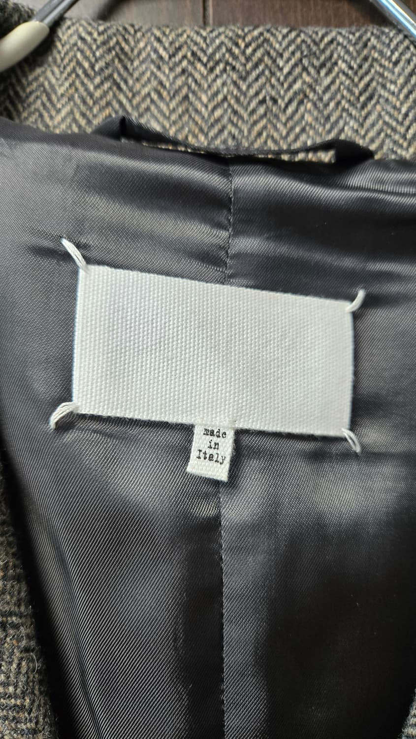 마르지엘라 투톤 헤링본 니트 믹스 자켓 42사이즈(105~110사이즈) 상품이미지3