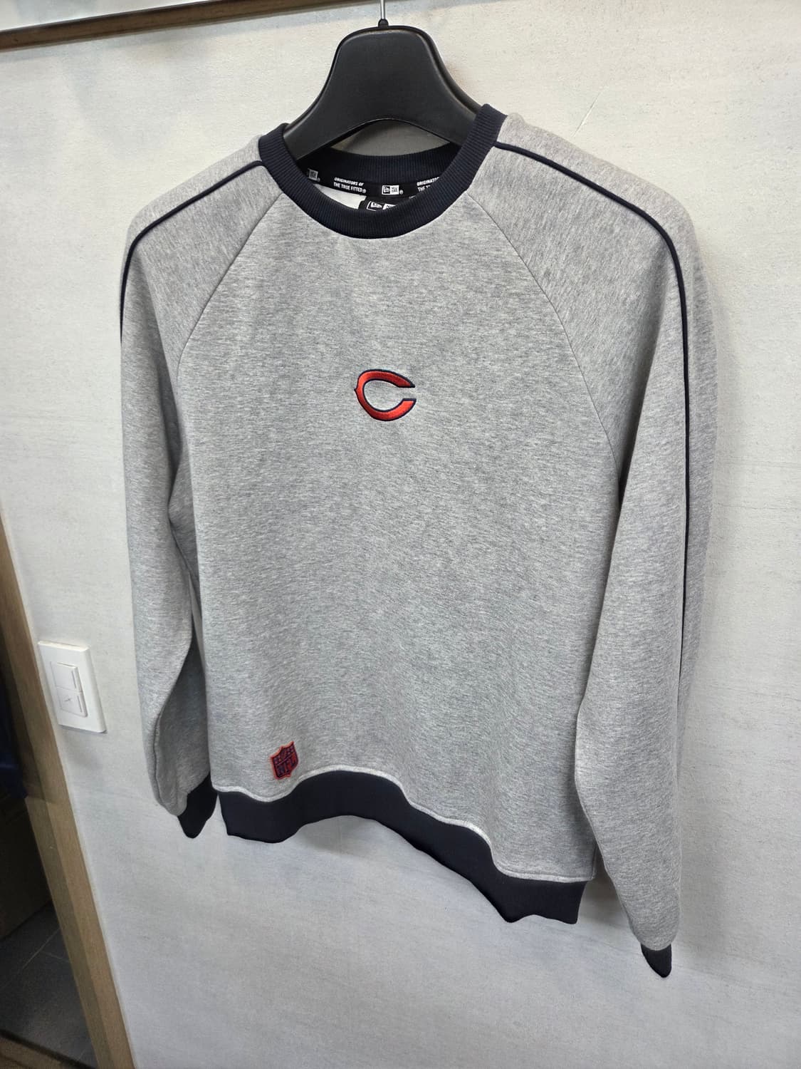 뉴에라 nfl 시카고베어스 100주년 플리스 맨투맨 M 상품이미지7