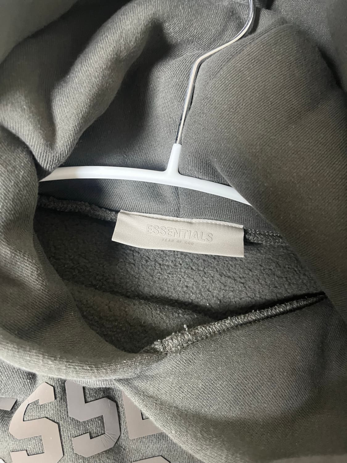 에센셜 피어오브갓 키즈 후드티 블랙 10 상품이미지3