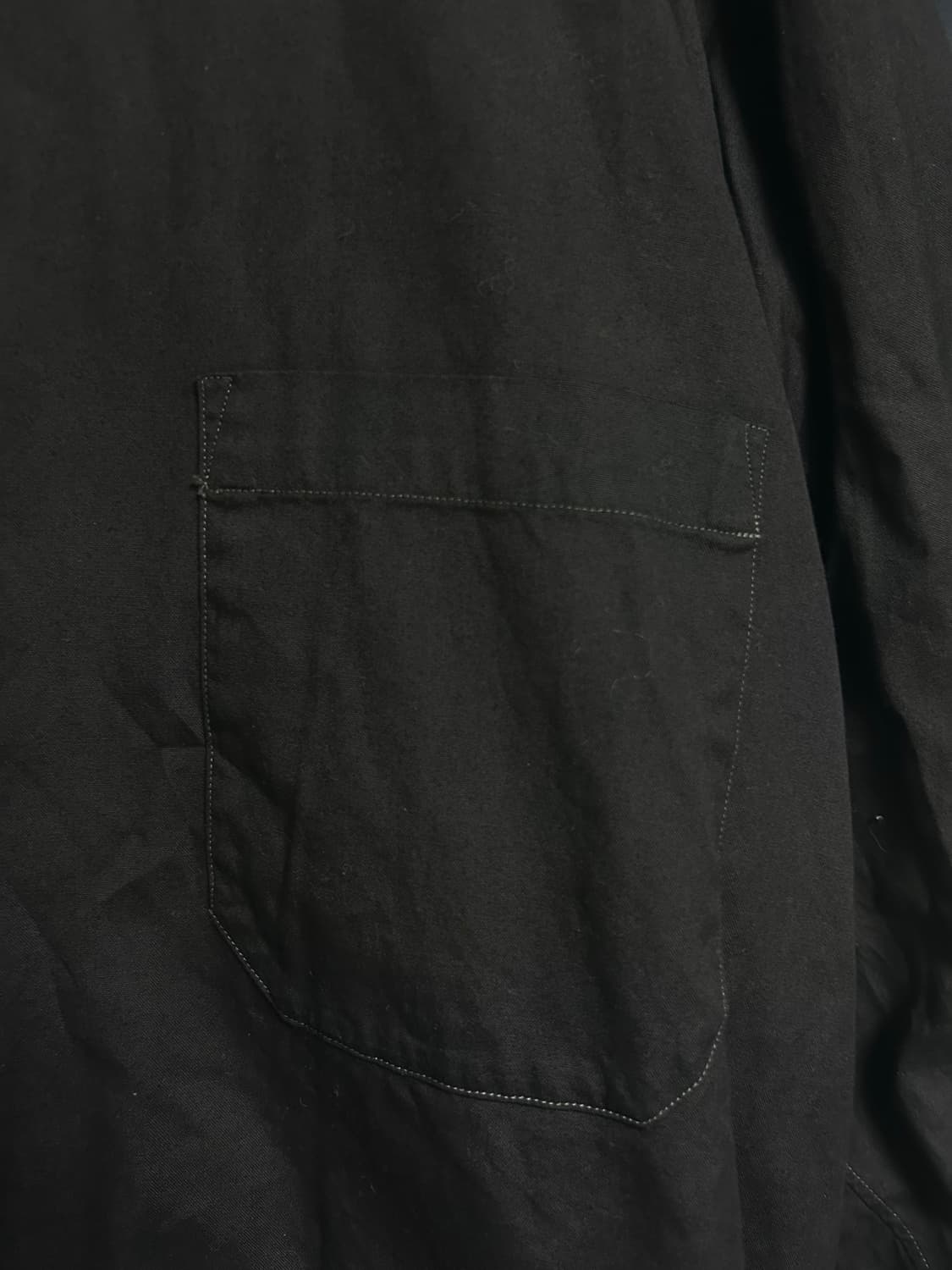 요지야마모토 차이나카라 롱셔츠 상품이미지6