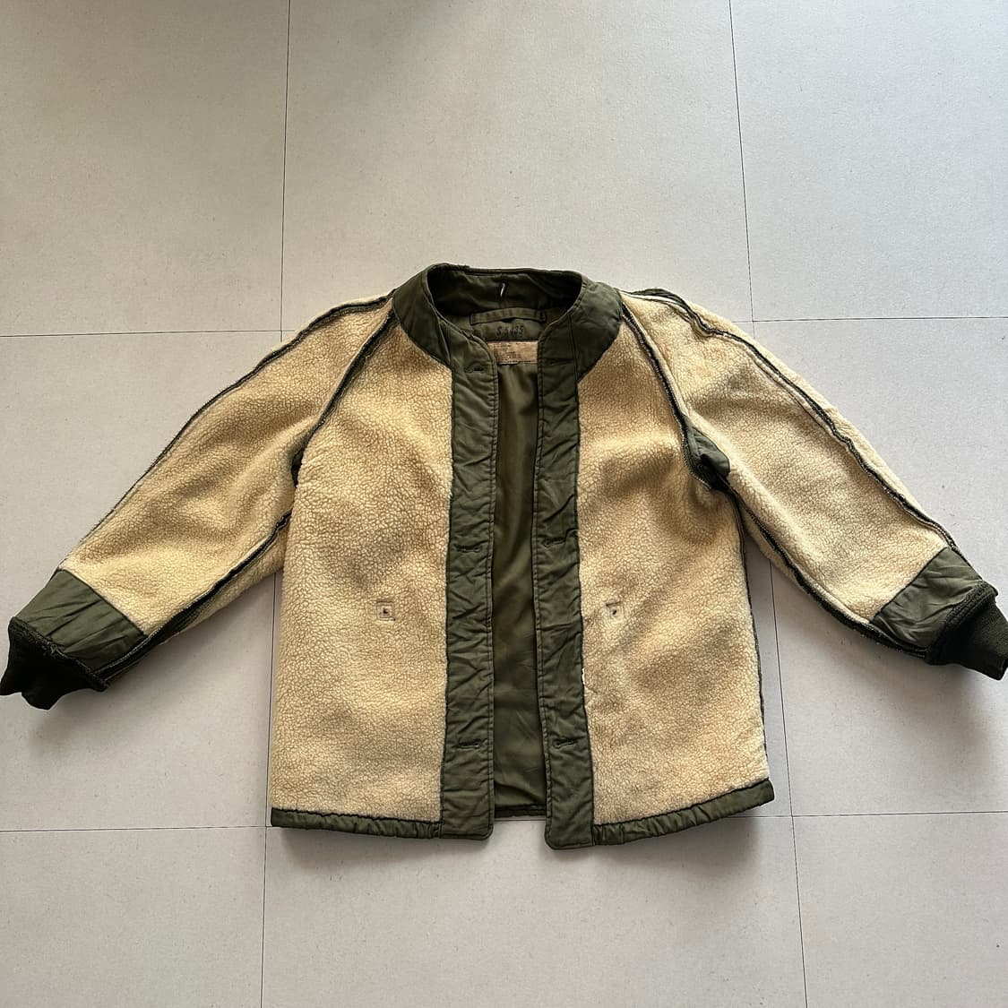 60s USAF 울 파일 라이너 자켓 스몰-레귤라 상품이미지2