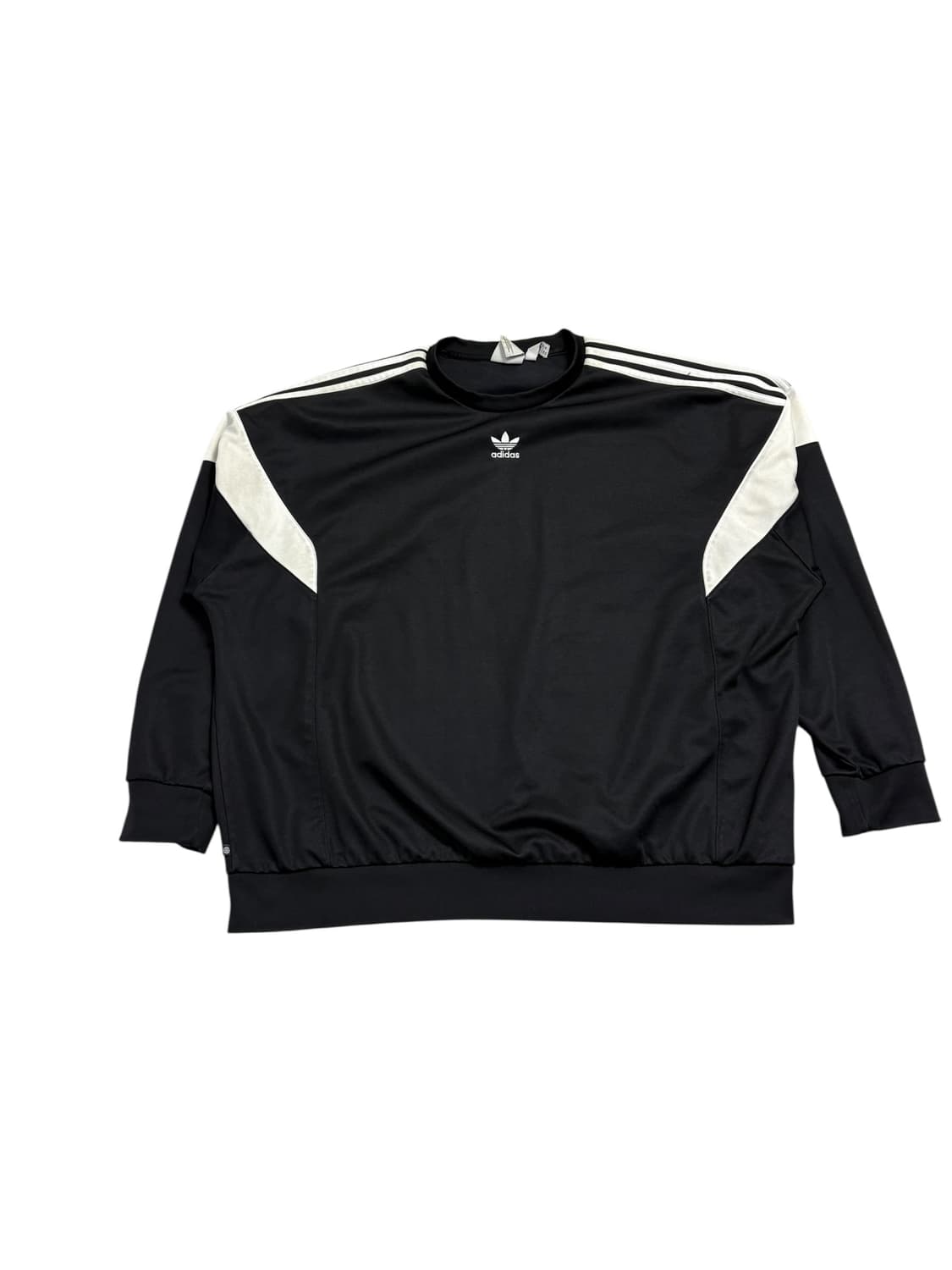 아디다스 라운드 맨투맨 블랙 상품이미지2