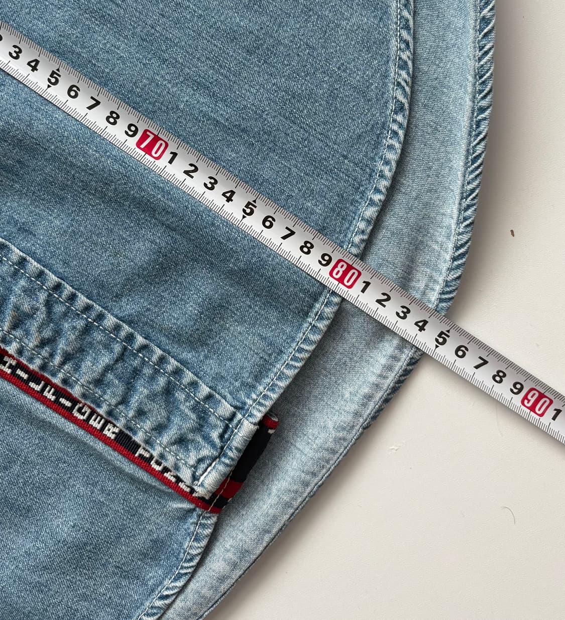 Tommy 타미 진스 오버핏 빈티지 데님 셔츠 상품이미지7