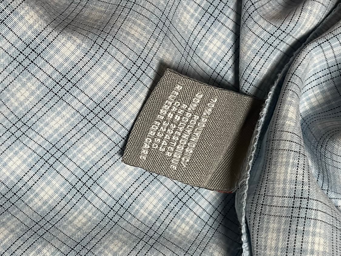 QUIKSILVER 체크 반팔 셔츠 XL 상품이미지6