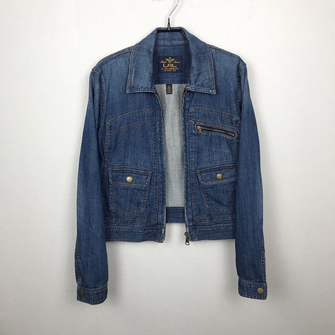 폴로 로렌 랄프로렌 LRL 데님 청자켓 여성M 상품이미지2