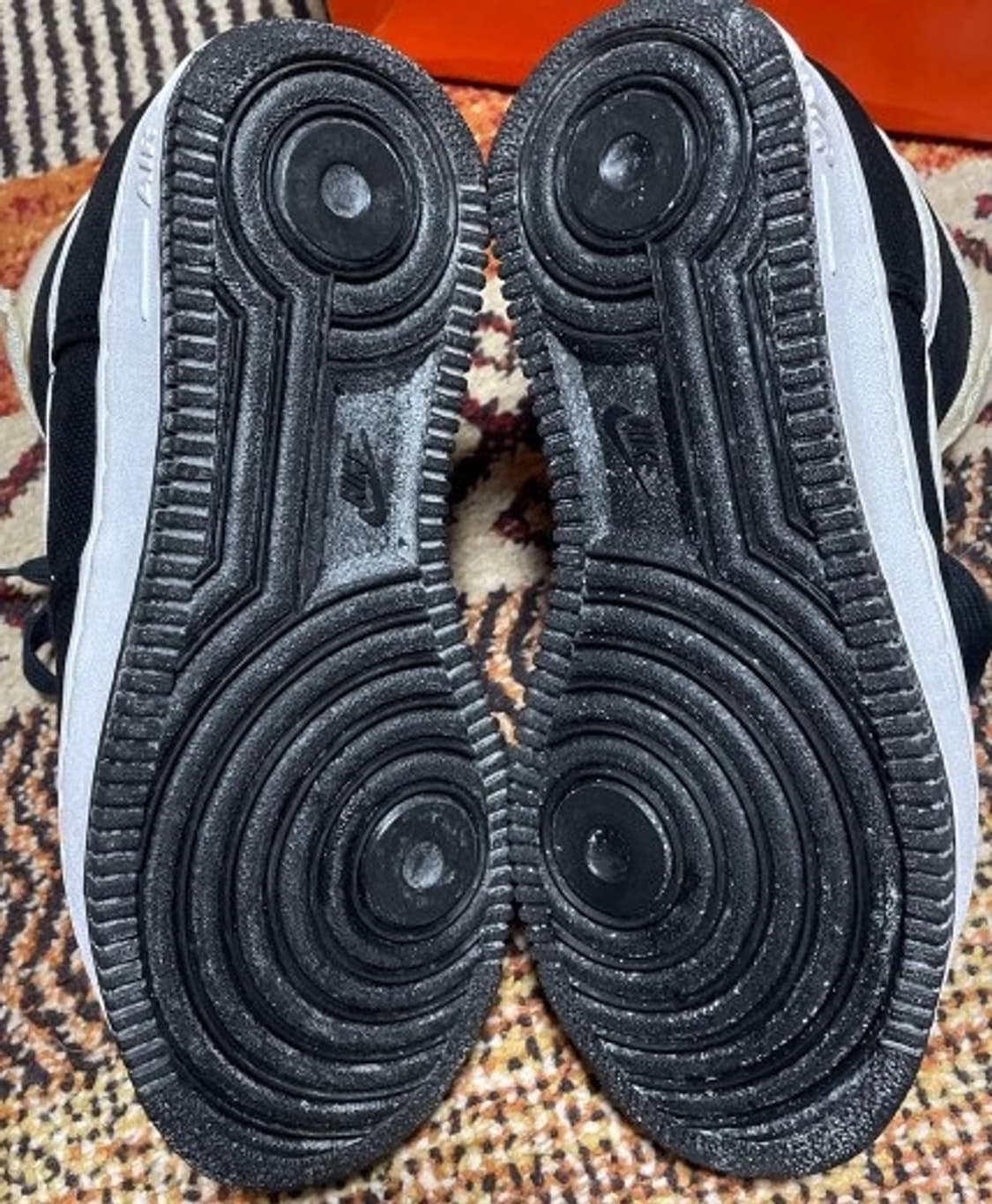 나이키 에어포스1 cvs 검/은 신품 상품이미지8