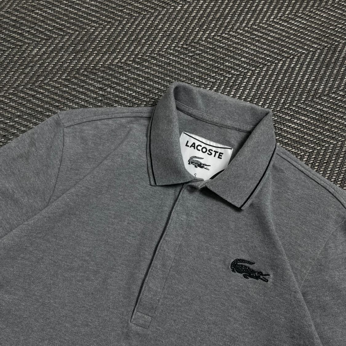 라코스테 자수로고 미니멀 피케이 티셔츠y 4534 상품이미지4