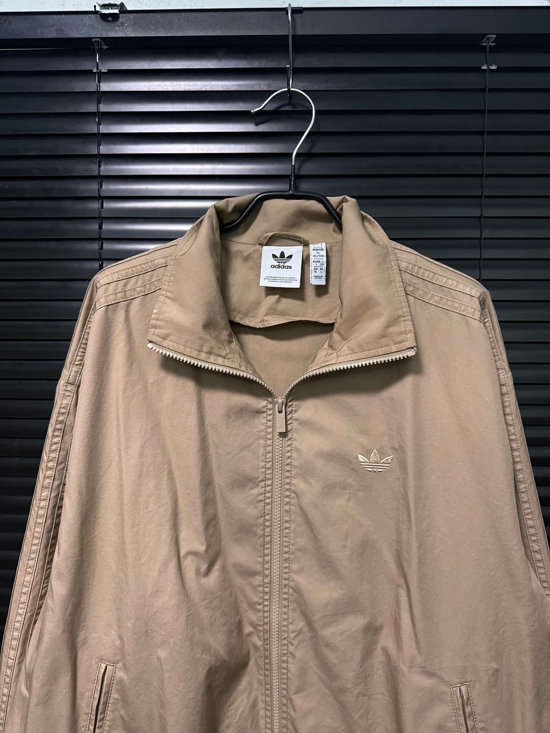 아디다스 베이지 파이어버드 코튼 워크 져지 저지 트랙탑 집업 XL 105 상품이미지3