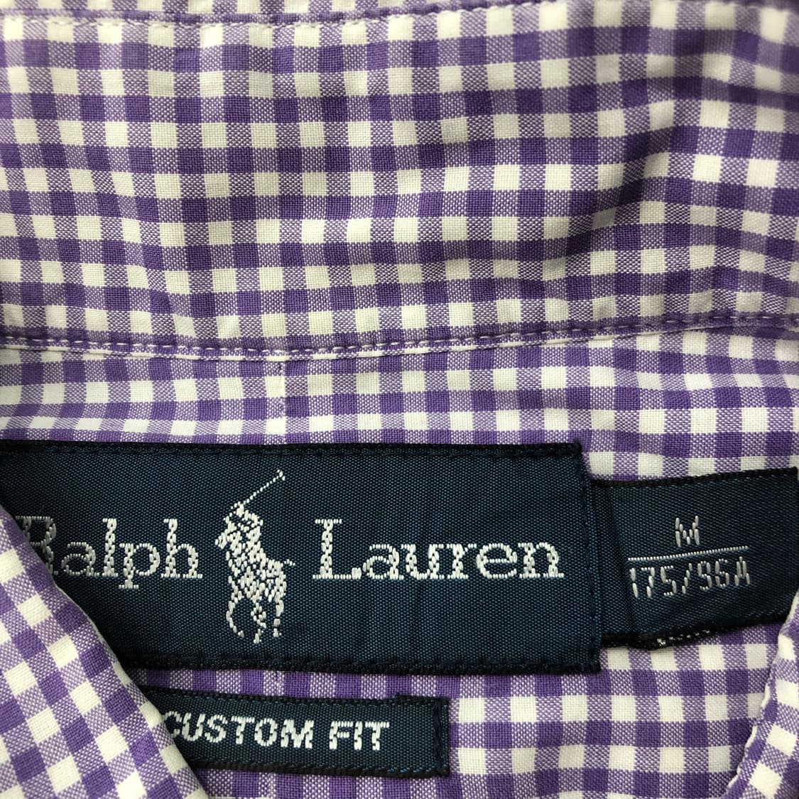 폴로 랄프로렌 퍼플 체크 셔츠 상품이미지4
