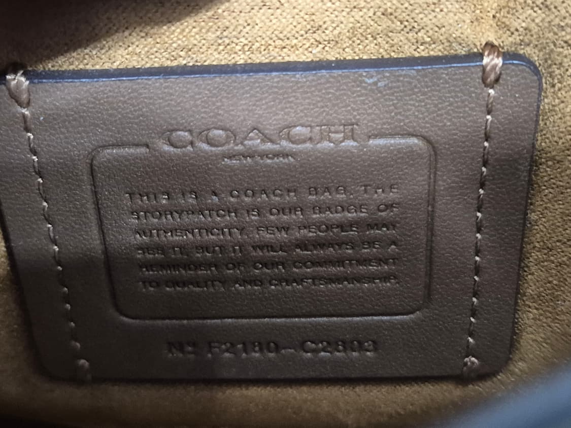 코치 조지 새들 크로스백 상품이미지8