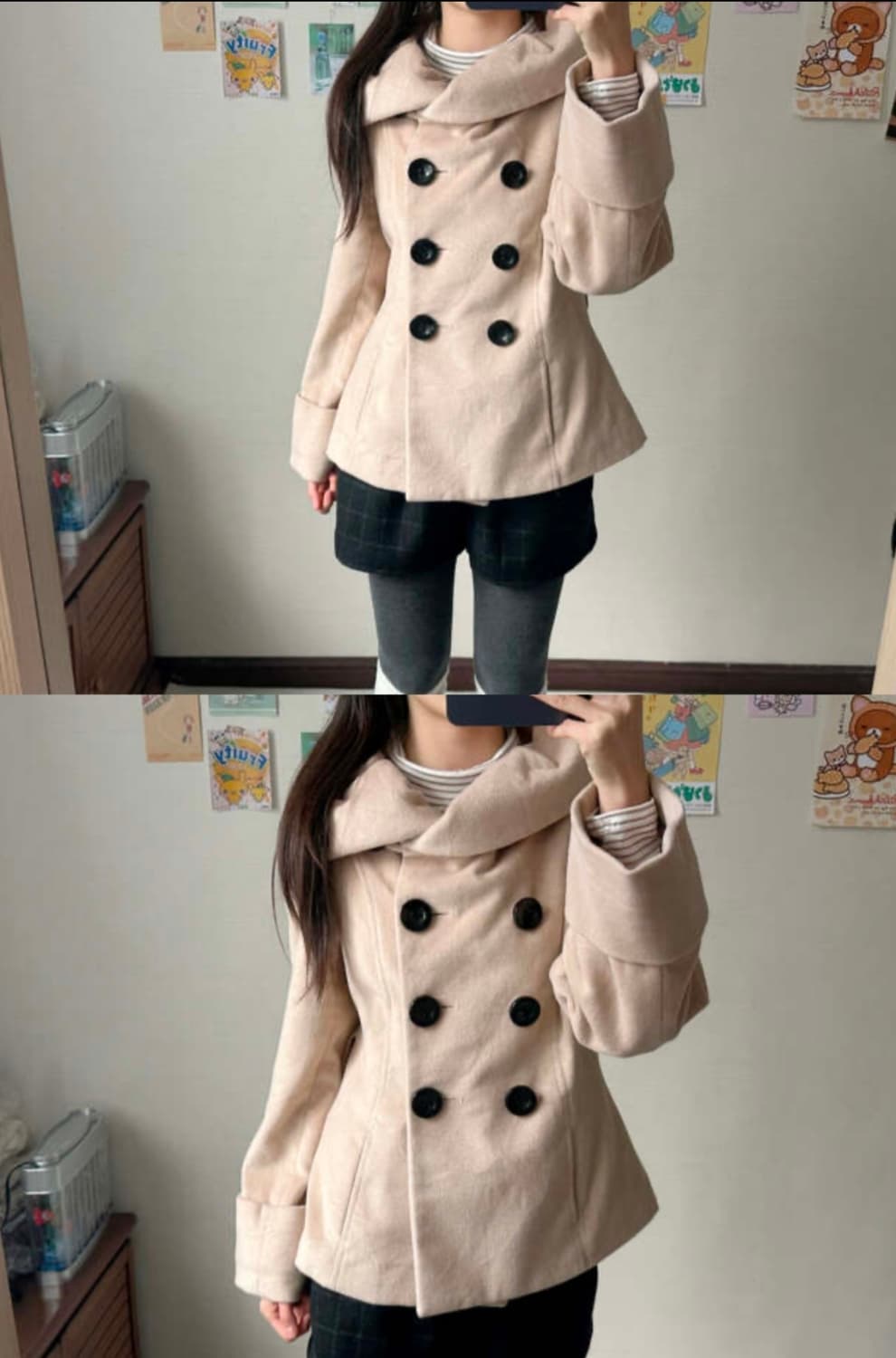 (구해요/입질연)요조빈티지 코트 상품이미지2